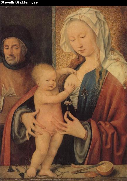 Joos van cleve Holy Family